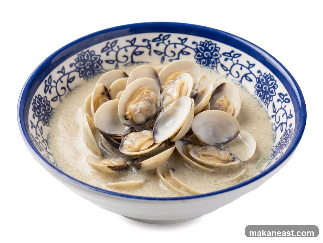 Bowl of Clams in Broth