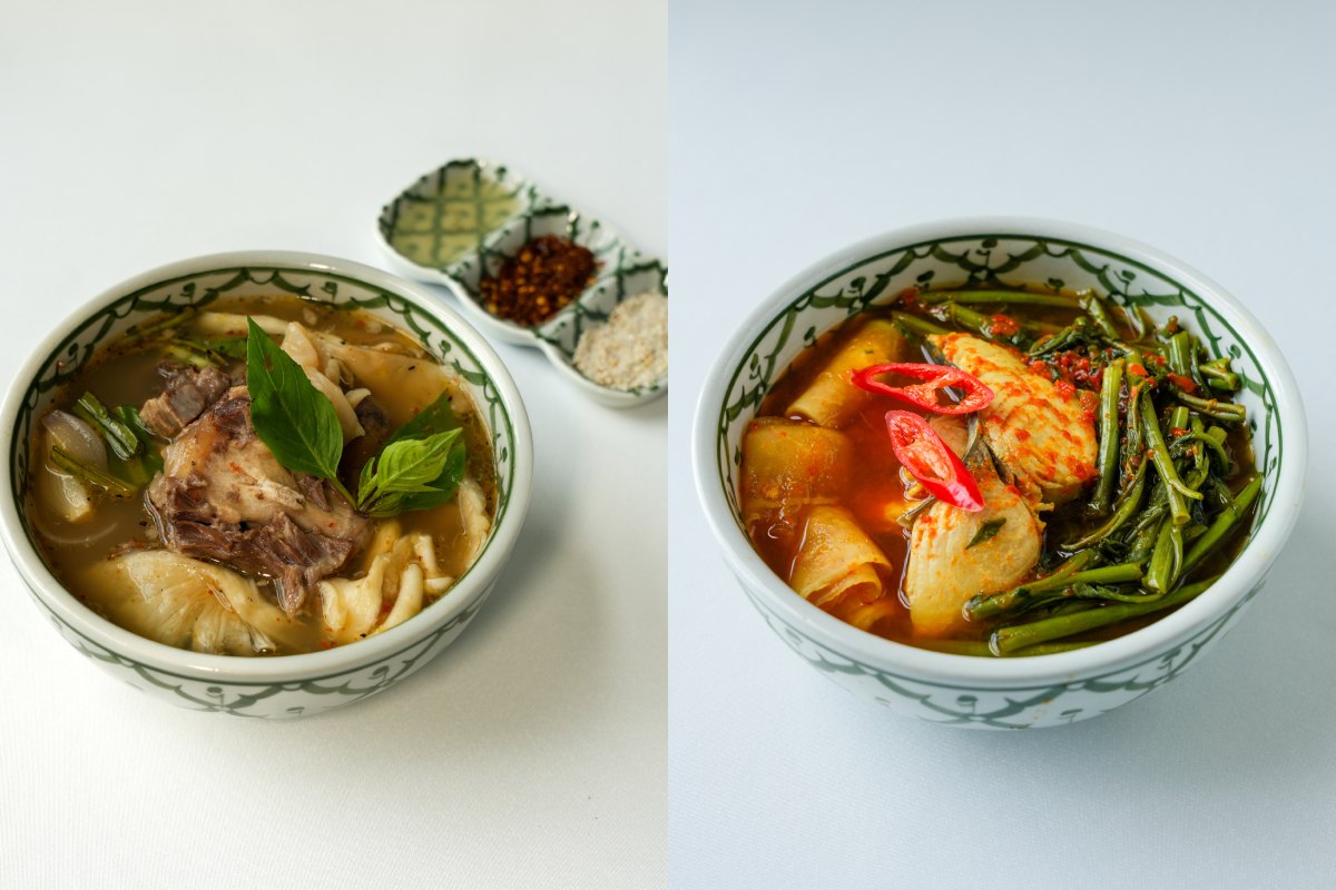 Im Qalb tom saap beef soup and gaeng lueang fish soup at Tampines Mall