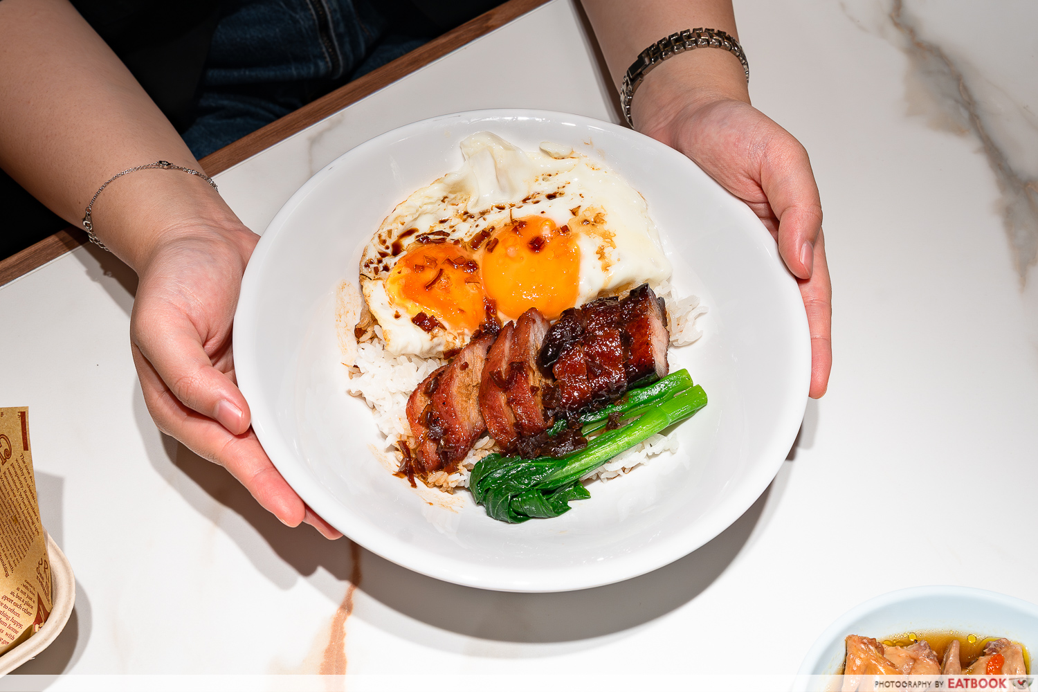Keming Bing Sat Brings Char Siew Rice and Bear Ice Tea to Tampines 1