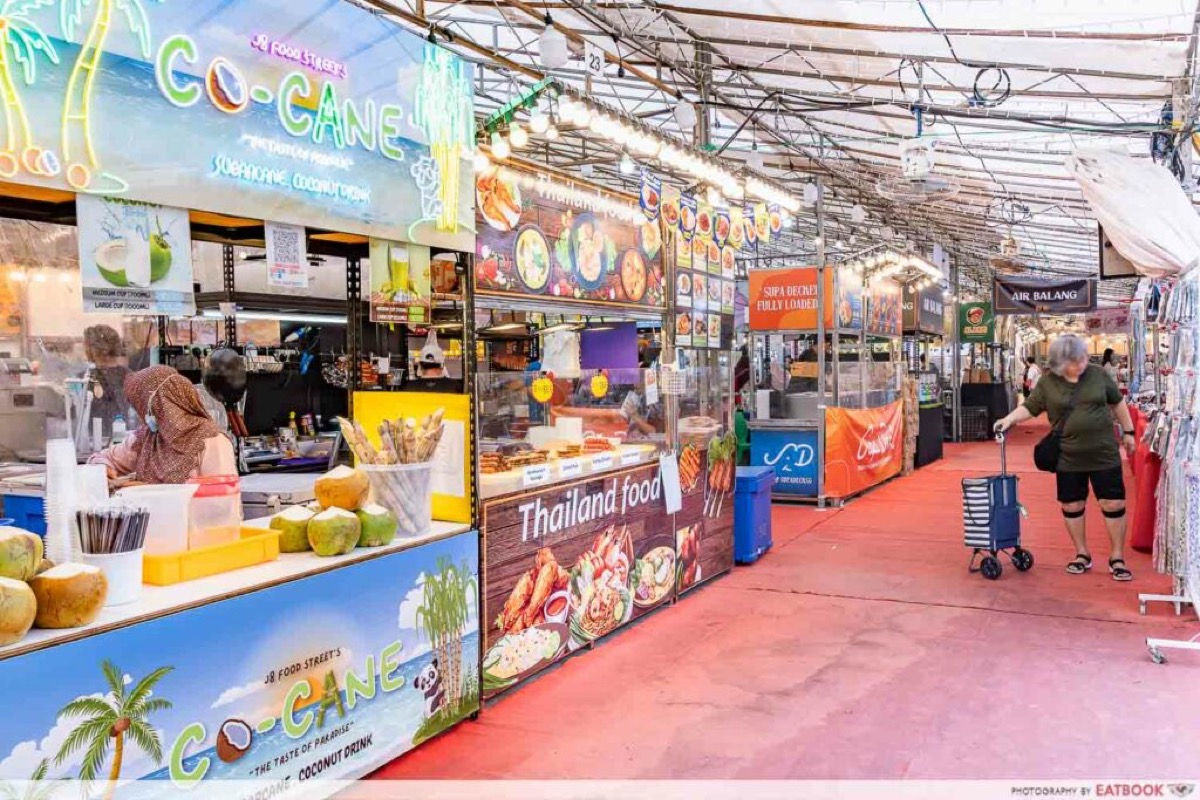 Tampines MRT food bazaar runs 71 stalls until 28 September